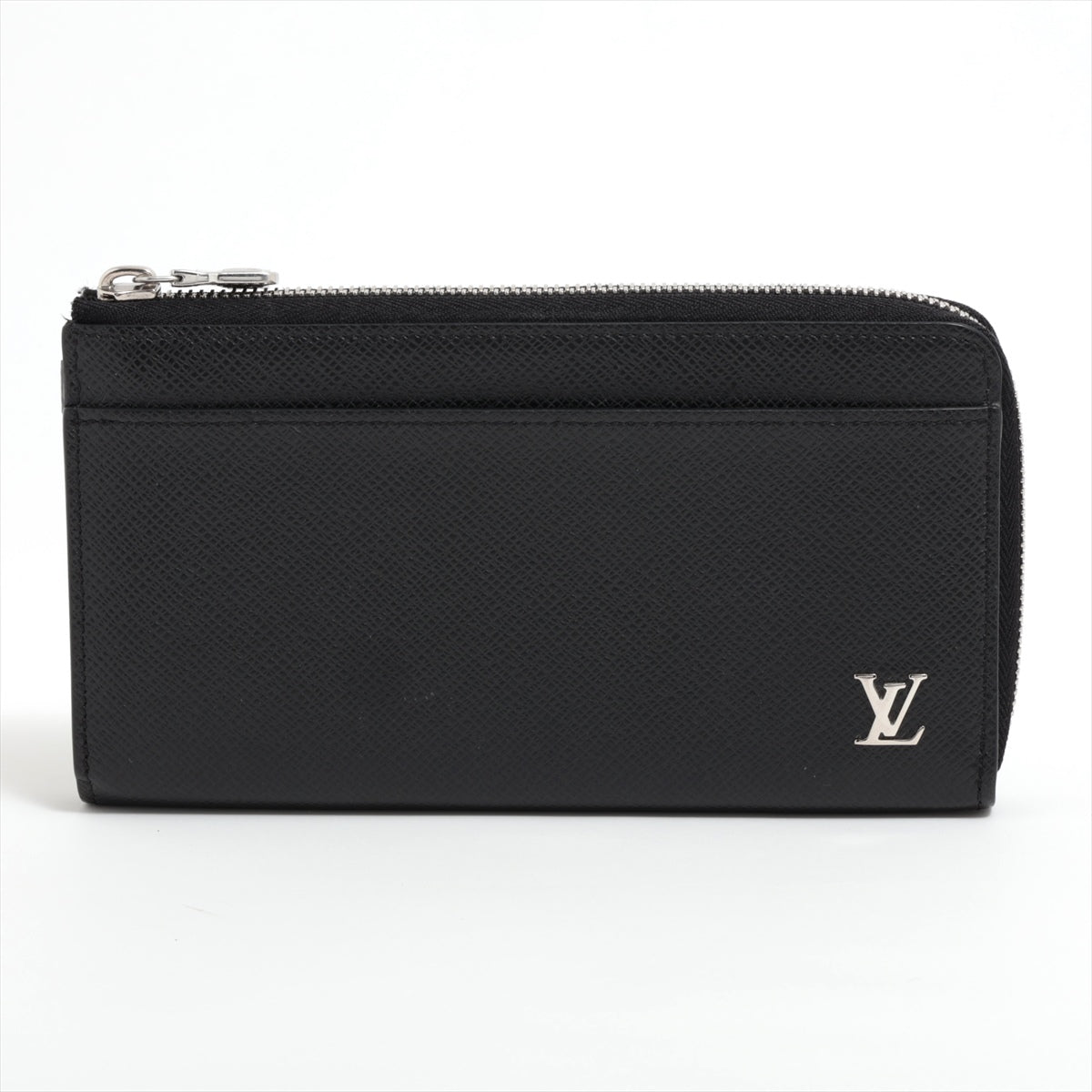 Louis Vuitton Taiga Zippy Dragonne M69409 Black Zip Round Wallet There was an RFID response