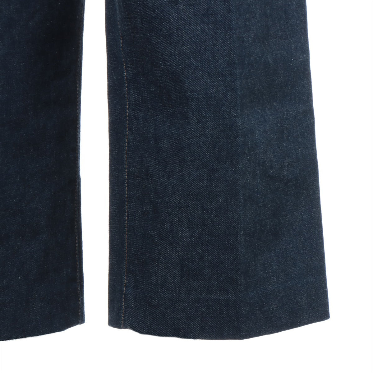 Hermès Cotton Denim pants 36 Ladies' Blue indigo