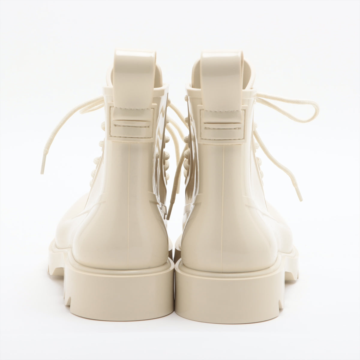 Bottega Veneta Rubber Rain boots 39 Ladies' Ivory Is there a replacement string