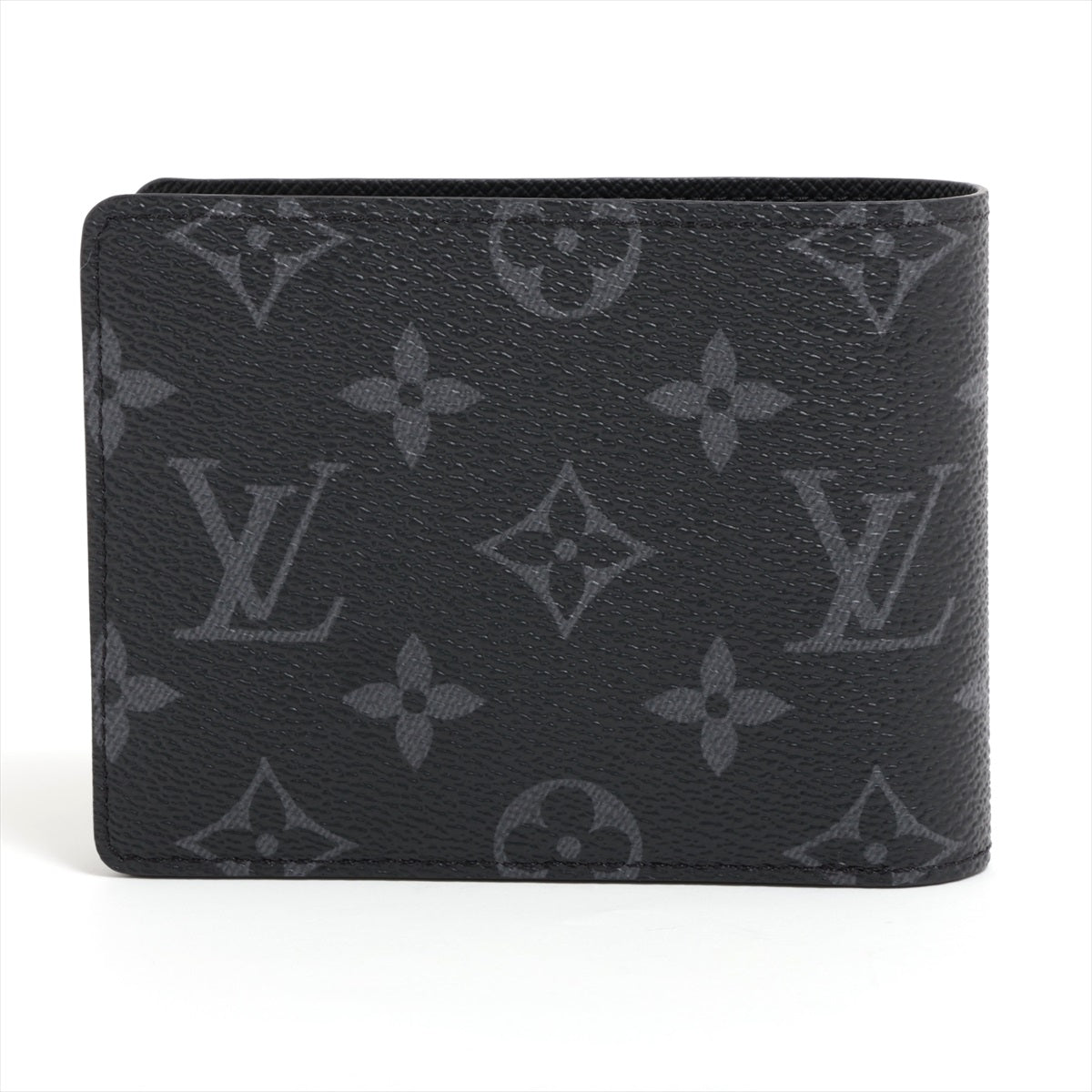 Louis Vuitton Monogram Eclipse Portefeuille Myrtiple M61695 Compact Wallet There was an RFID response