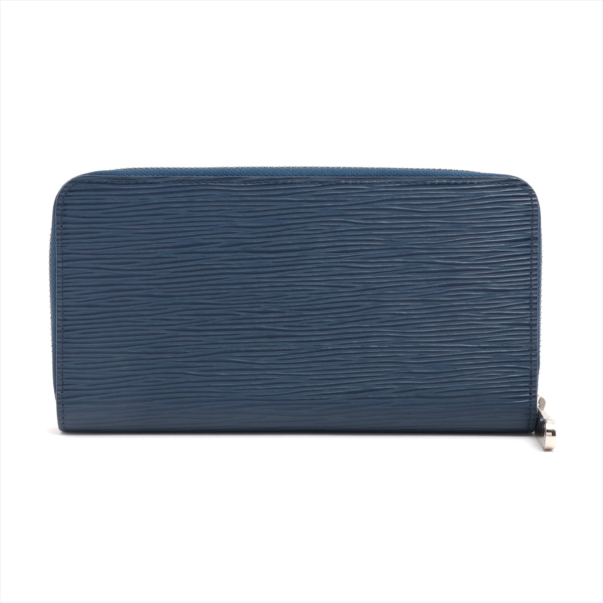 Louis Vuitton Epi Zippy Wallet M61873 Indigo blue Zip Round Wallet There was an RFID response