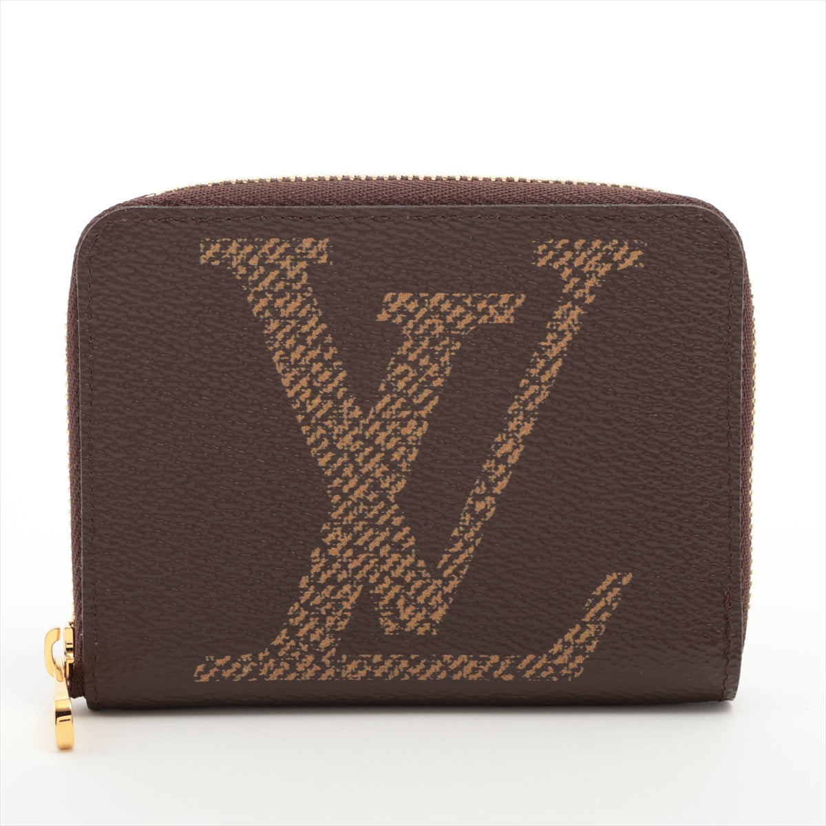 Louis Vuitton Monogram Giant Reverse Zippy Coin Purse M69354 Brown x black Coin purse Responsive RFID