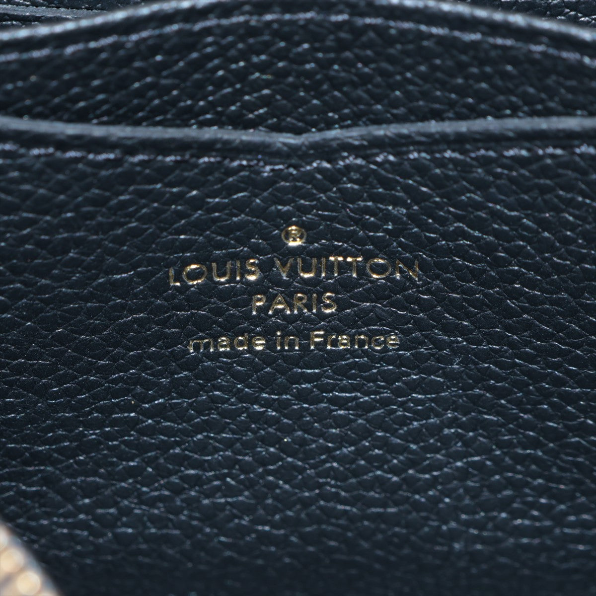 Louis Vuitton Empreinte Zippy Coin Purse M60574 Noir Coin purse