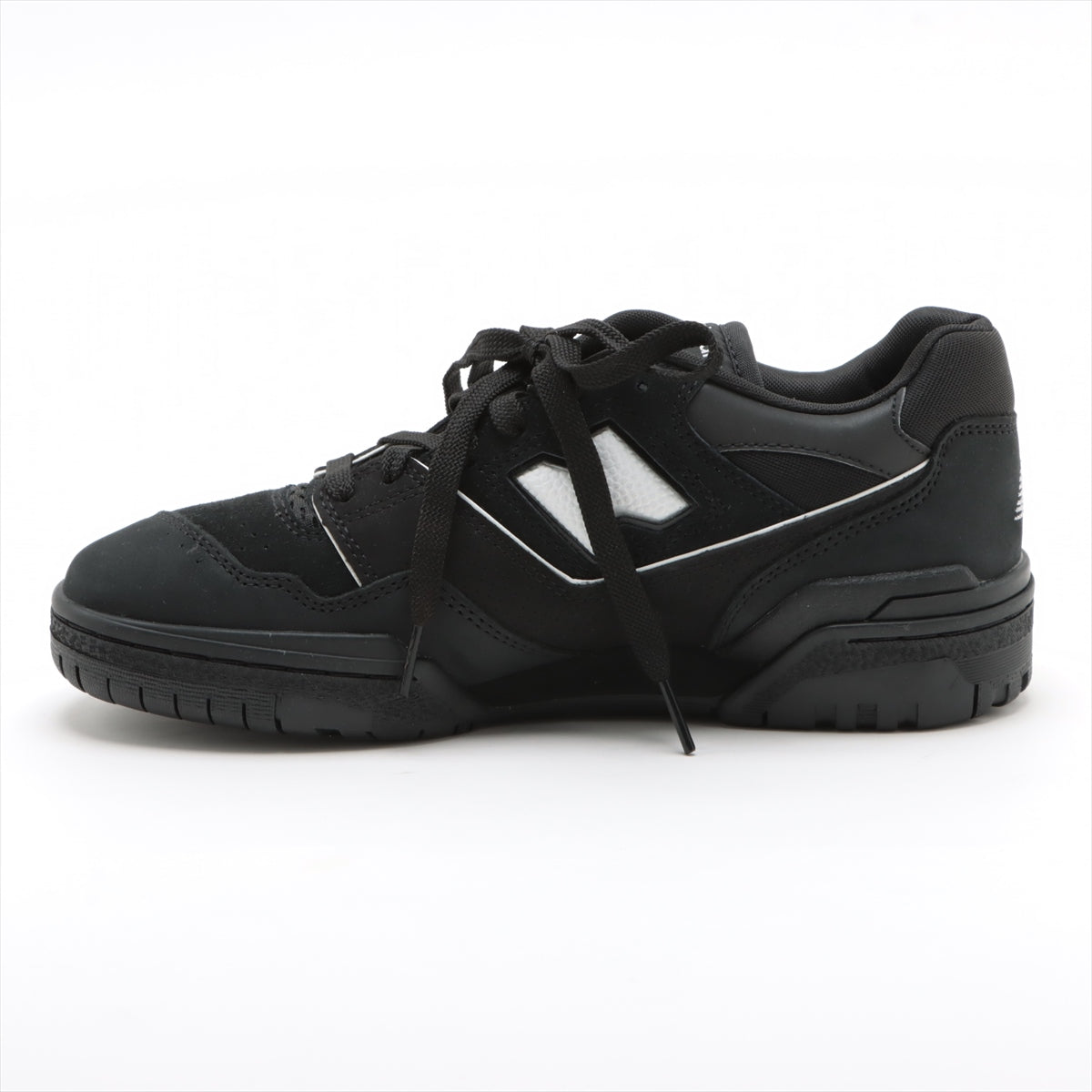 New Balance x Atmos 23AW Leather & Suede Sneakers 25cm Unisex Black BB550ATM There is a box