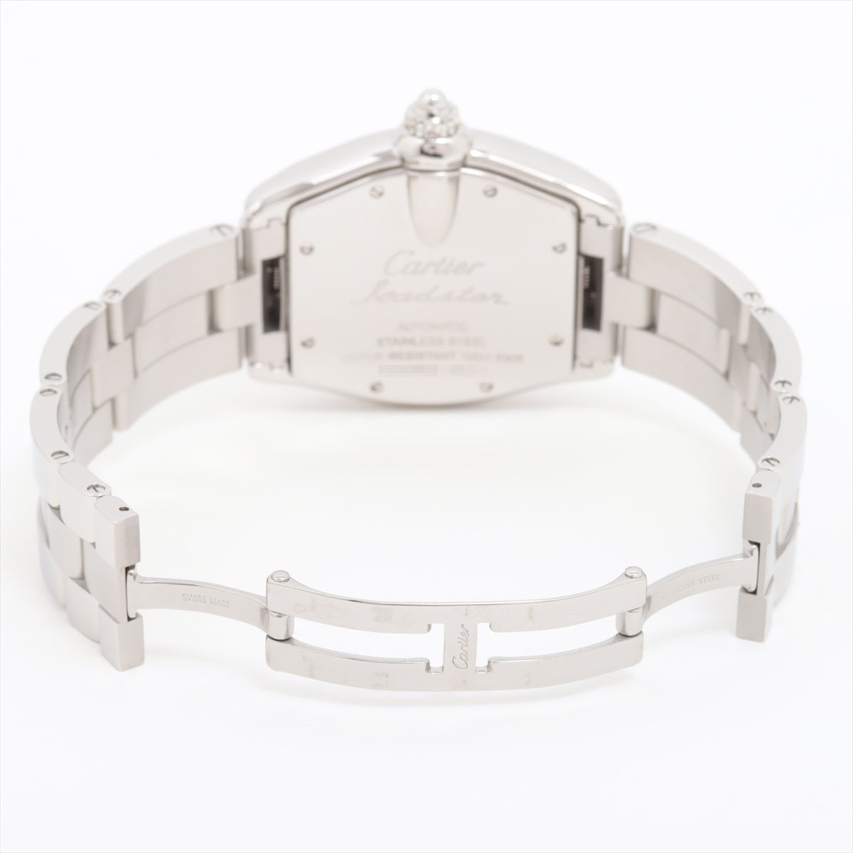 Cartier Roadster LM W62000V3 SS AT Silver-Face Extra-Link 5