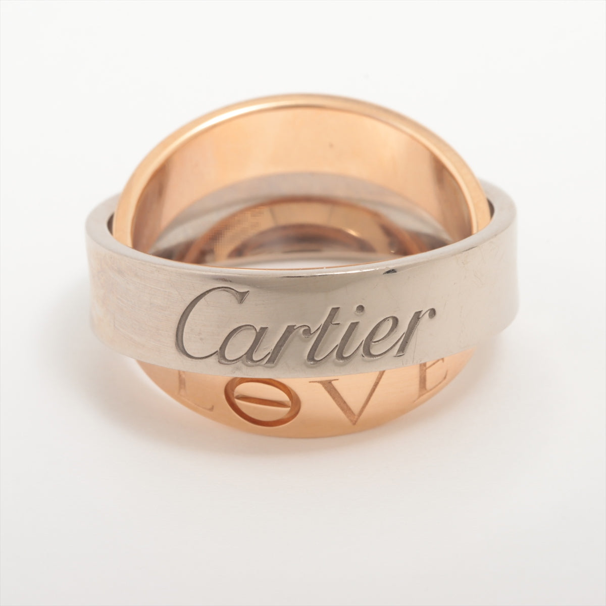 Cartier Secret Love rings 750(PG×WG) 11.2g 54