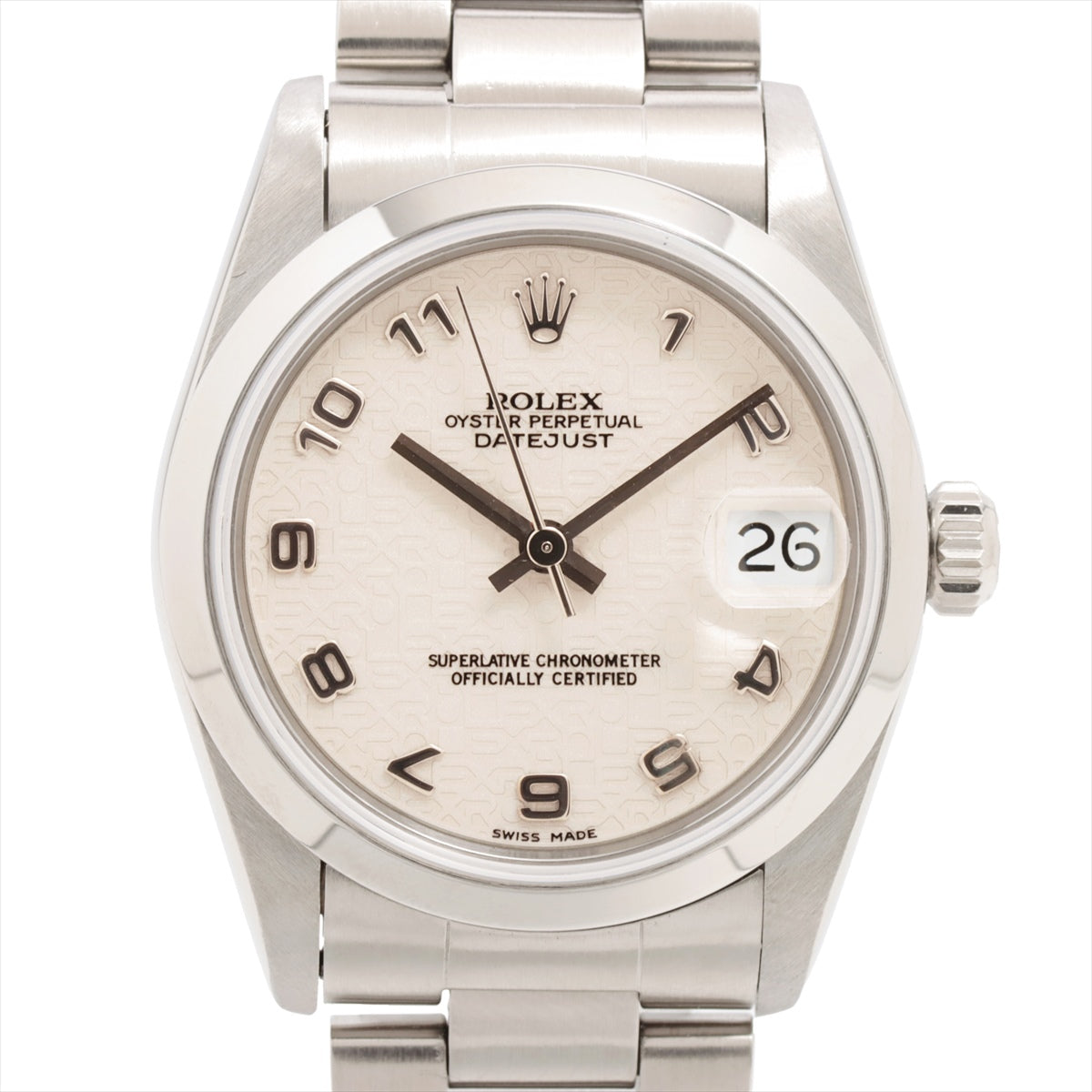 Rolex Datejust 68240 SS AT Printed computer dial