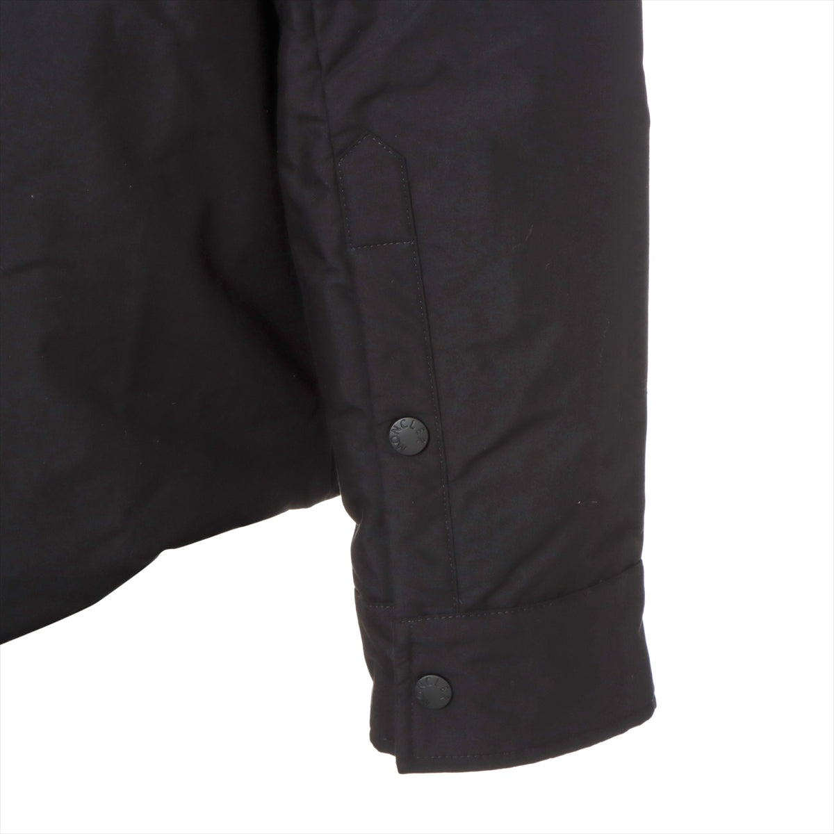 Moncler 23 years Cotton & Polyester Down jacket 1 Men's Black  GALINHAS
