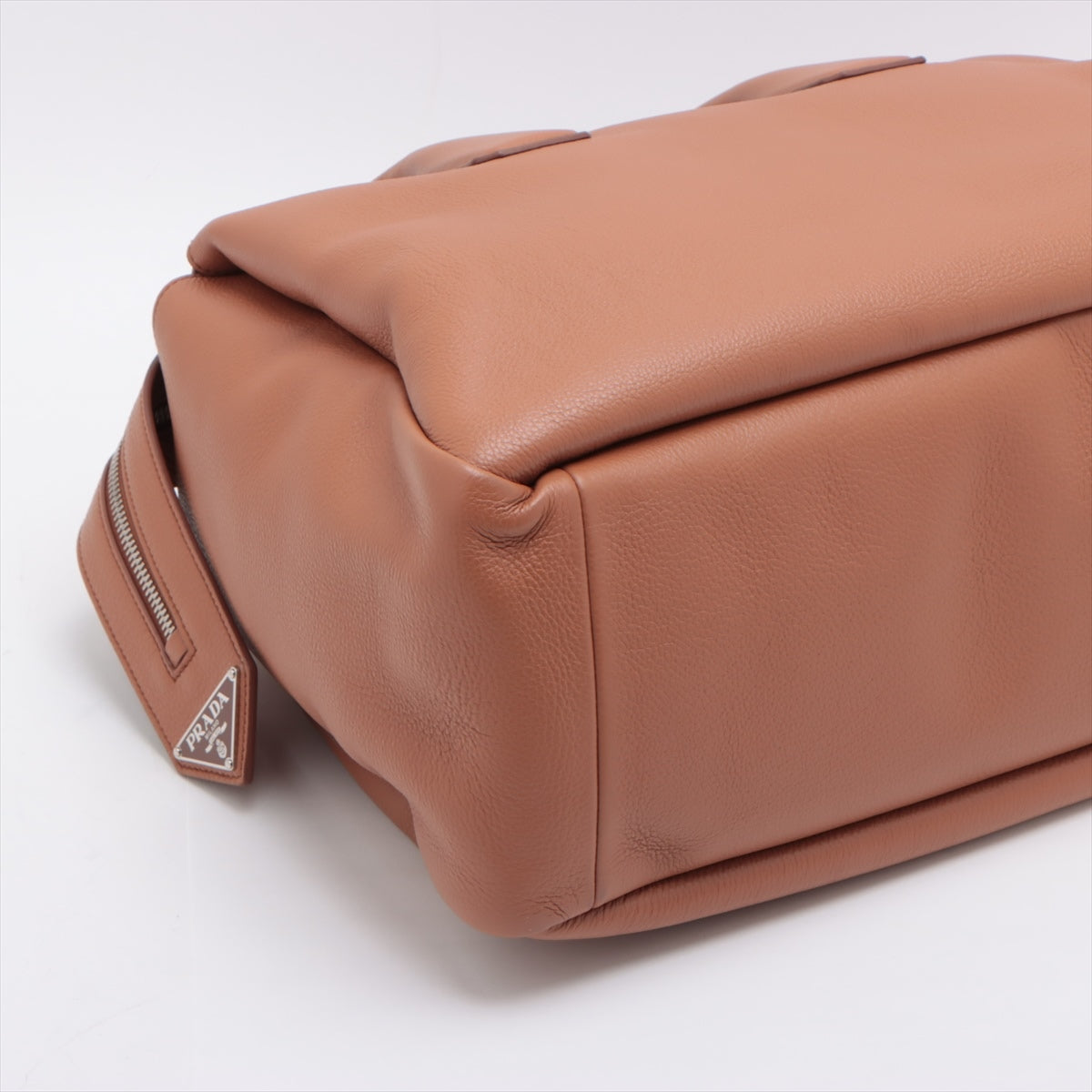 Prada Leather Handbag Beige