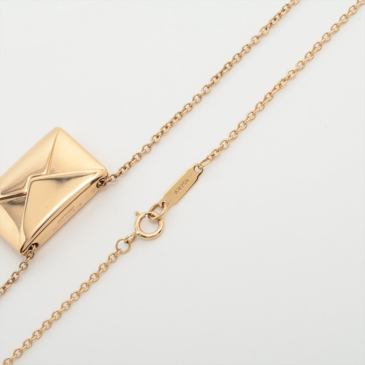 Tiffany Necklace 925×750 11.6g Gold × Silver Suites Nothing envelopes