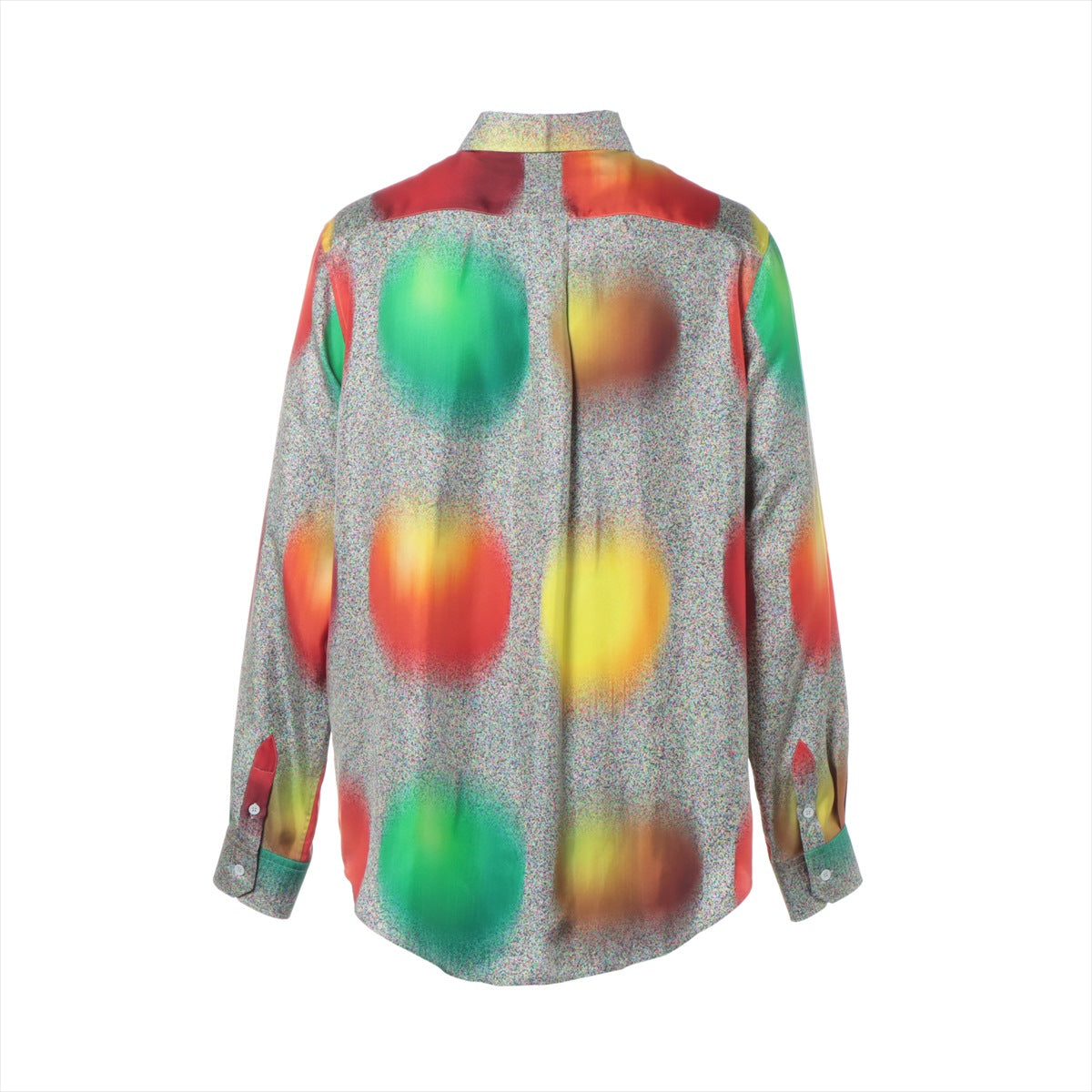 Louis Vuitton 23AW Silk Shirt M Men's Multicolor  RM232 printed long sleeve silk shirt