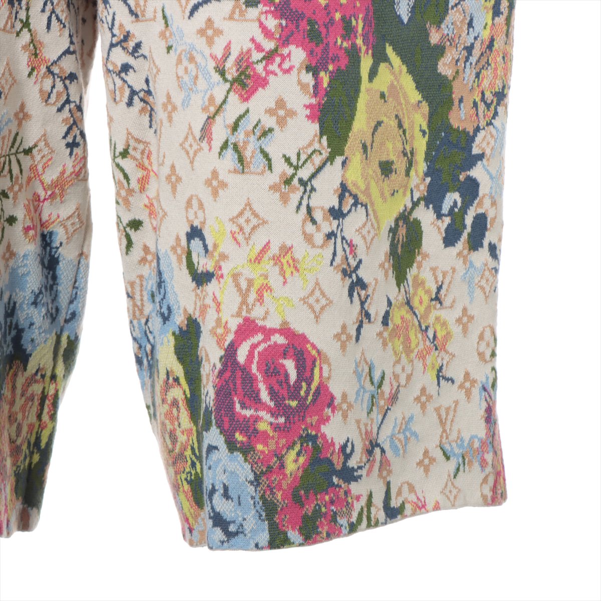 Louis Vuitton 22AW Cotton Short pants L Men's Multicolor  floral jacquard knit shorts RM222