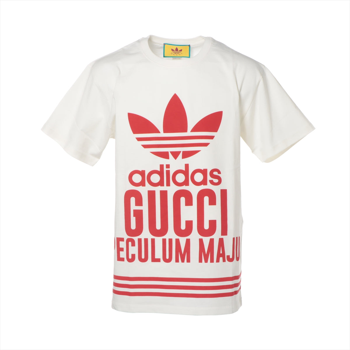 Gucci x adidas Cotton T-shirt XS Men's Red x white  717422