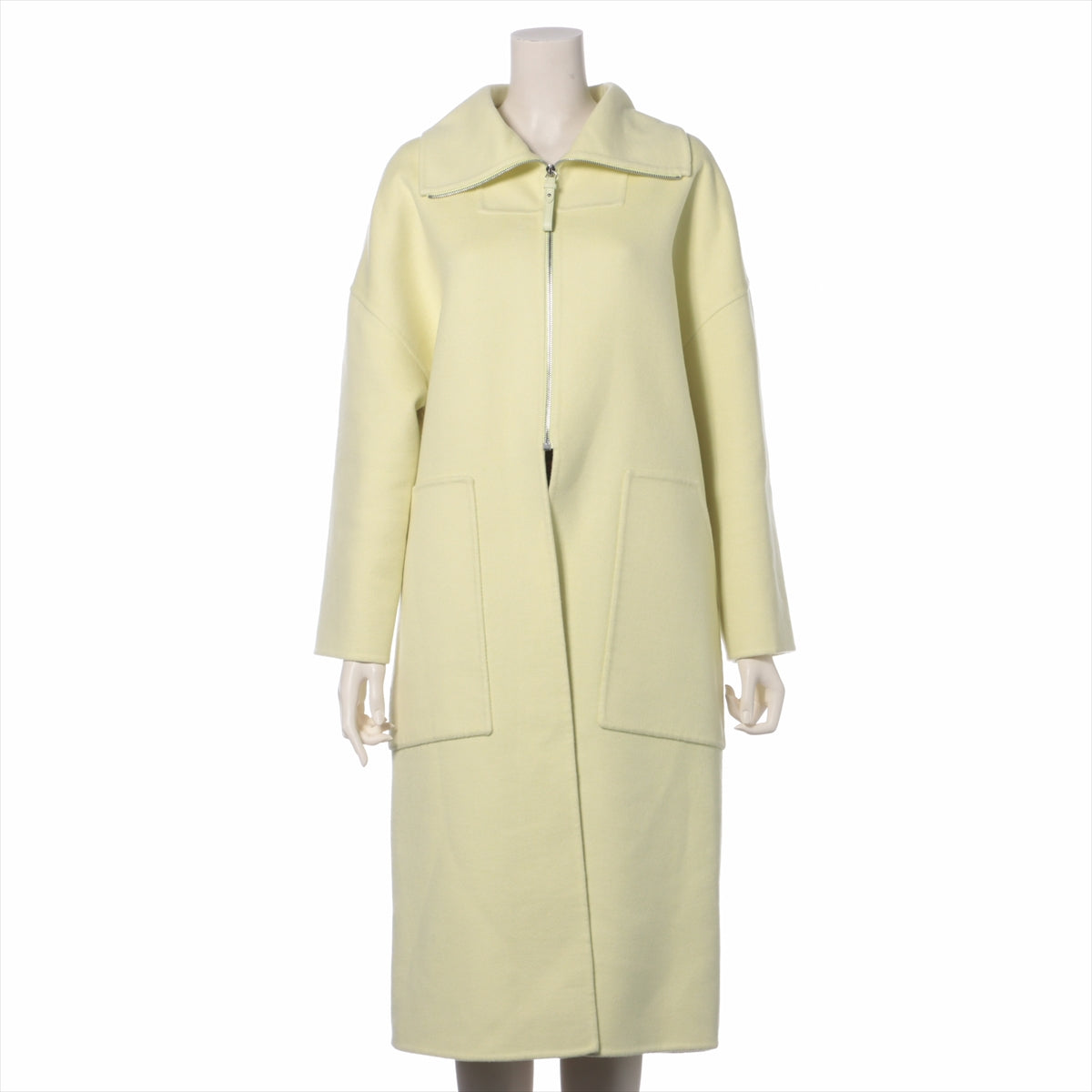 Hermès 22AW Cashmere coats 32 Ladies' Yellow  27-7100