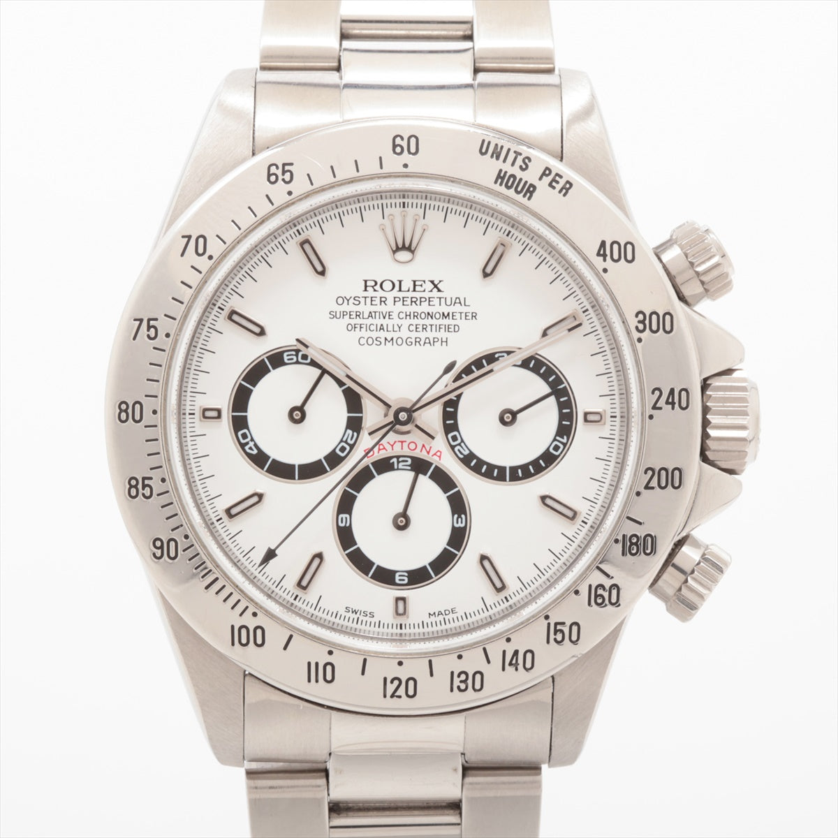 Rolex Cosmograph Daytona 16520 SS AT White Dial