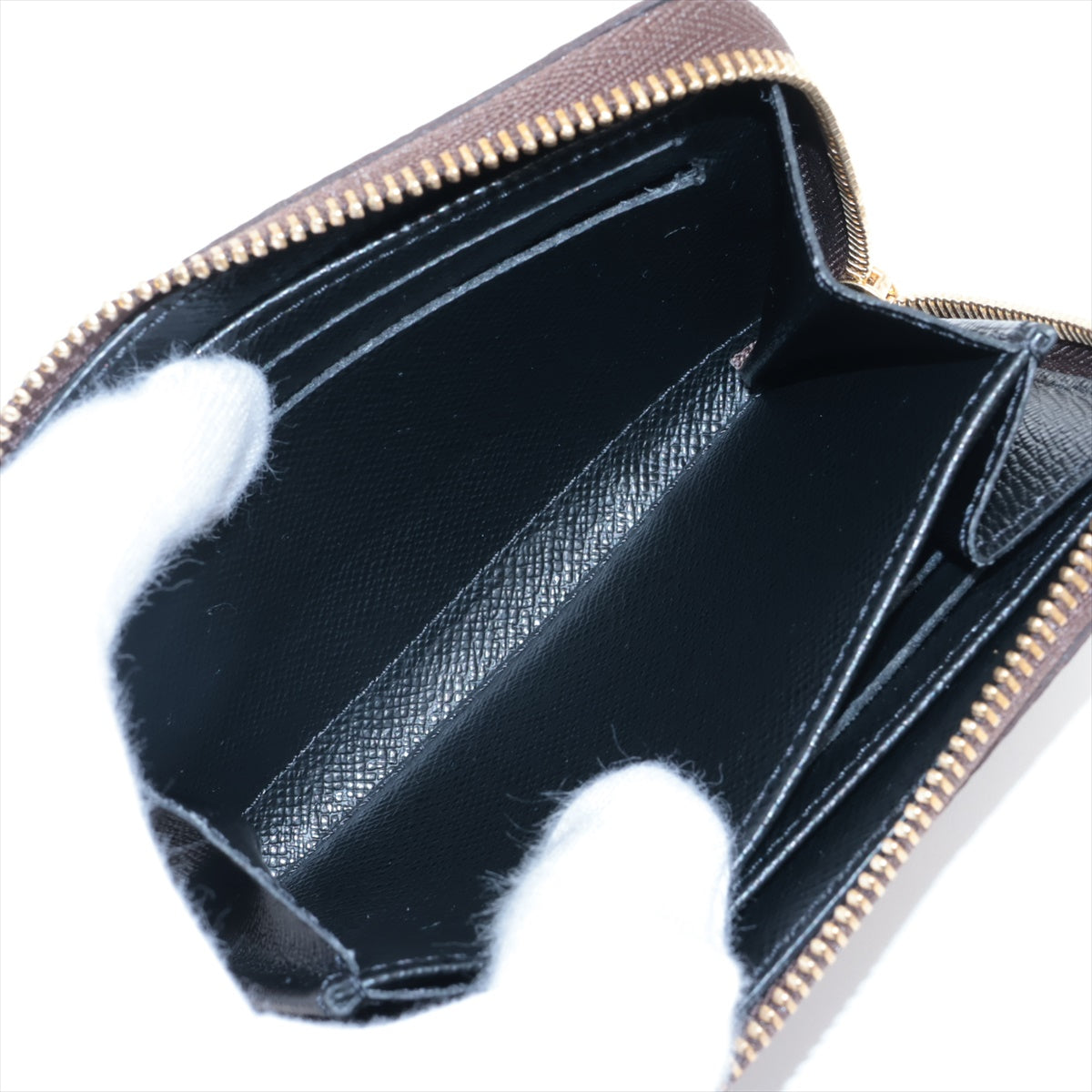 Louis Vuitton Monogram Giant Reverse Zippy Coin Purse M69354 Brown x black Coin purse There was an RFID response