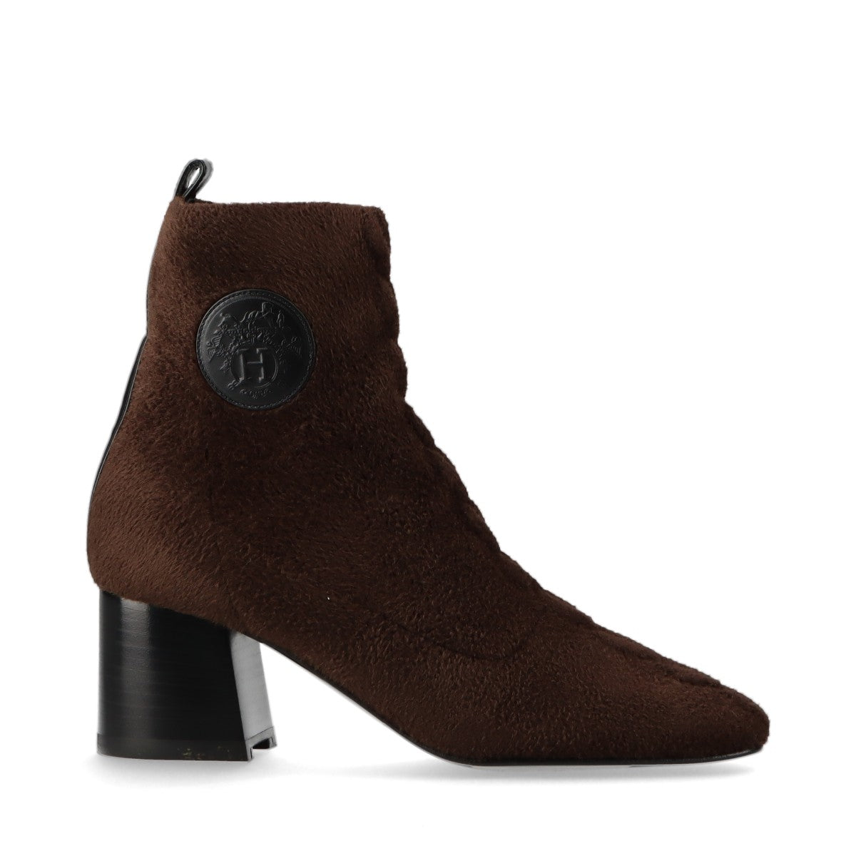 Hermès Volver Knit Short Boots EU36 Ladies' Brown box There is a bag