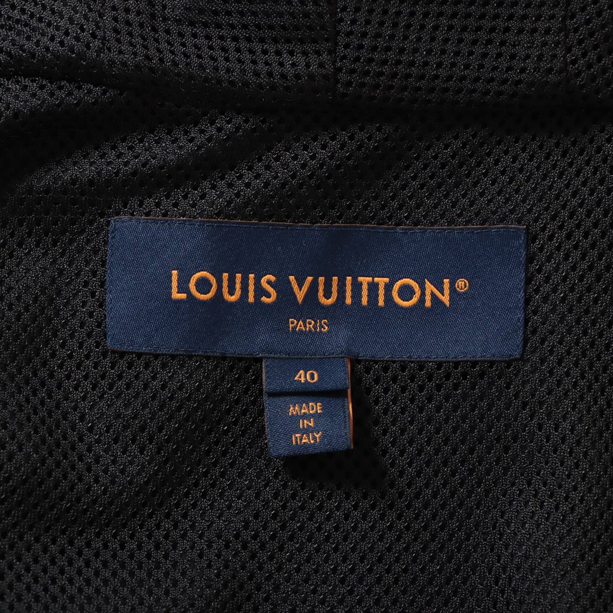 Louis Vuitton 24SS Nylon Jacket 40 Ladies' Navy Blue  Monogram windbreakers RW241WW