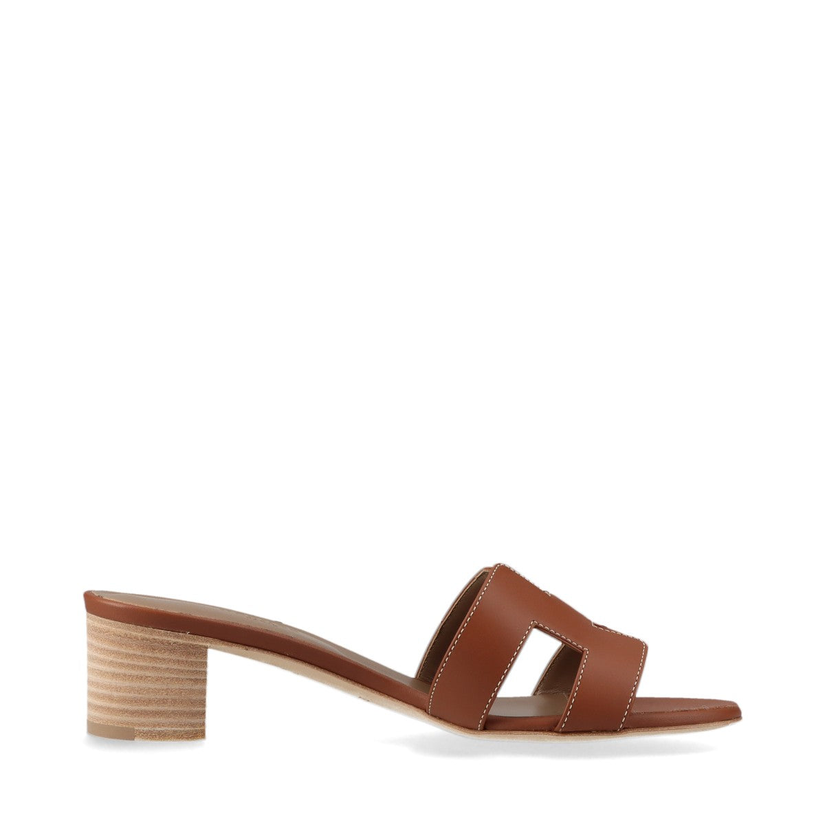 Hermès OASIS Leather Sandals EU37 Ladies' Brown Box There is a bag