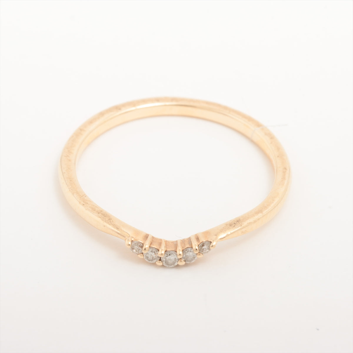 aget Diamond Ring K10(YG) 0.8g 0.03