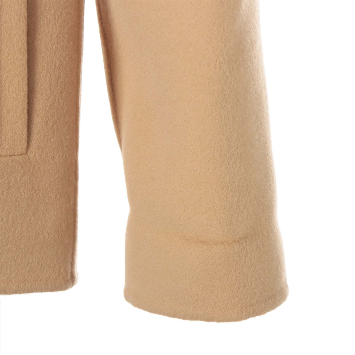 Louis Vuitton 22AW Wool Short coat 34 Ladies' Beige  RW222W Monogram Fluffing