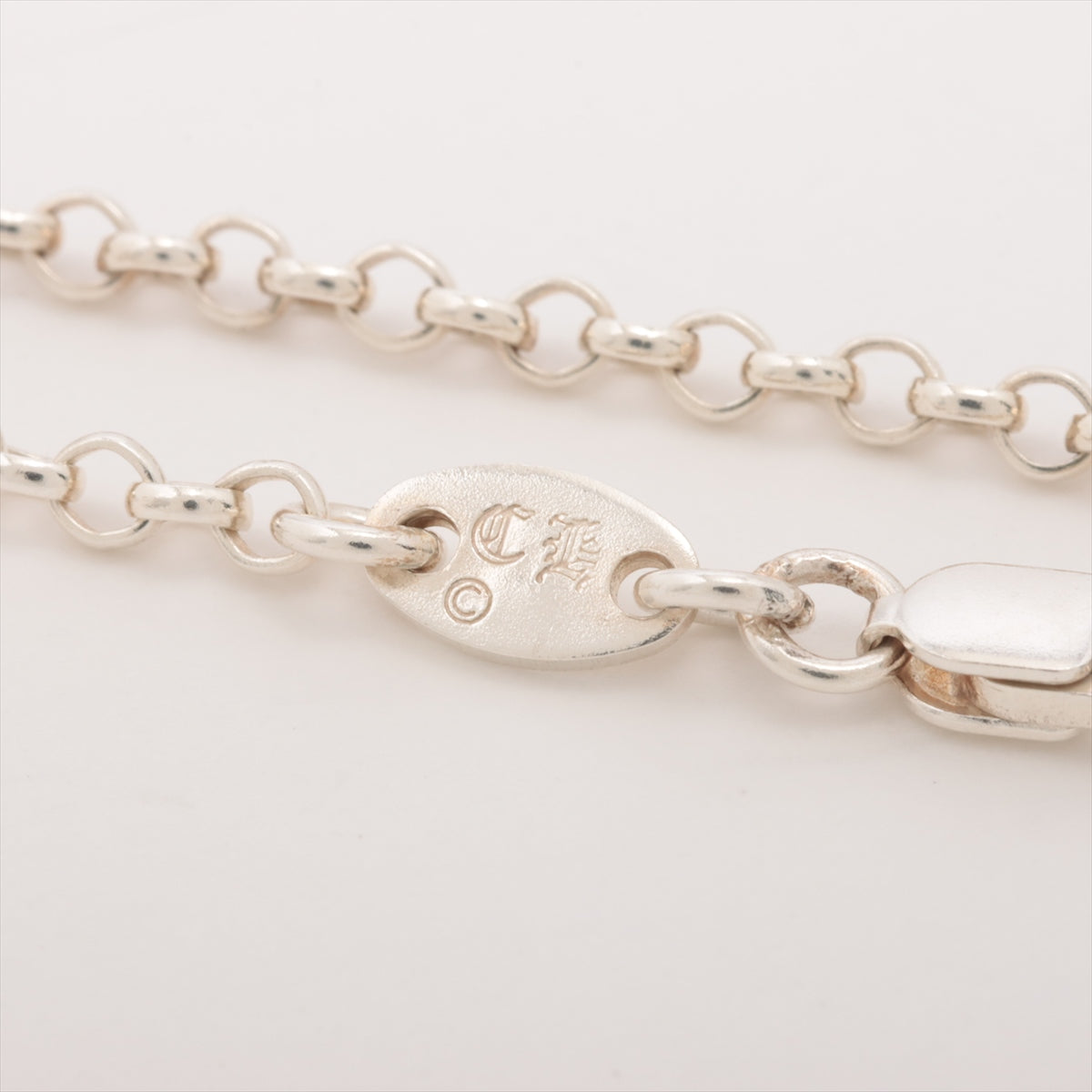 Chrome Hearts Roll Chain 20 Inches Necklace 925 5.3g
