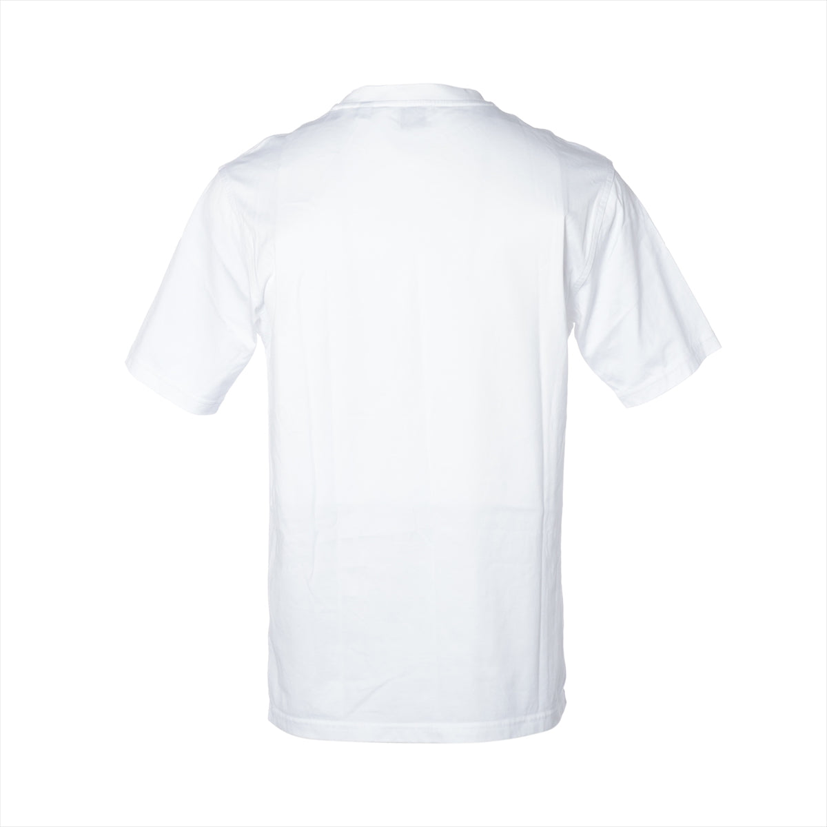 Burberry Cotton T-shirt XS Men's White  8053009 Logo Print