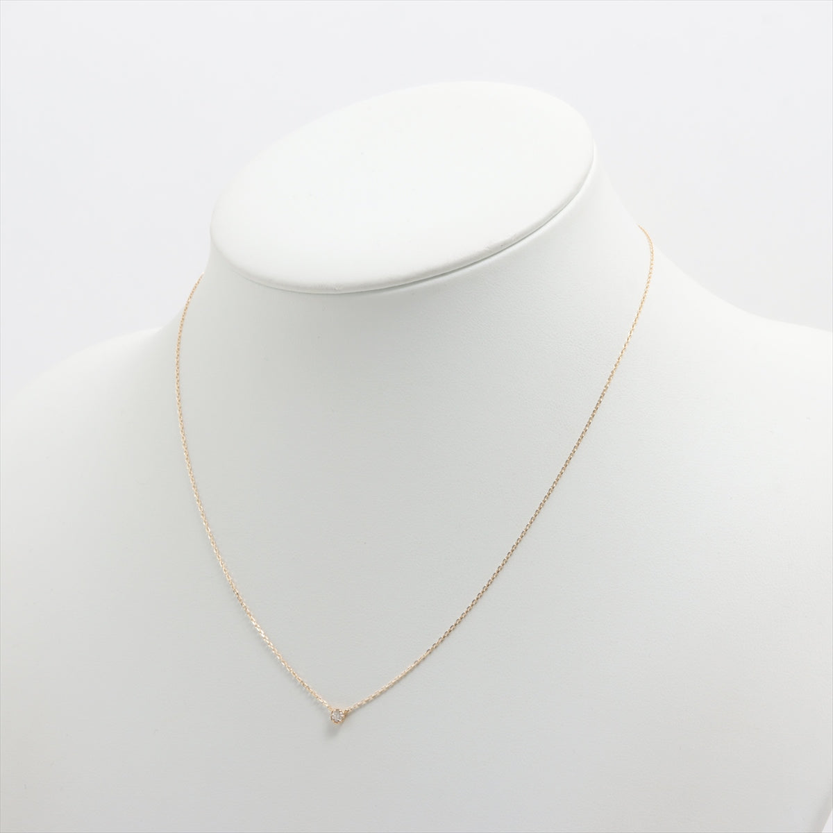 aget Diamond Necklace K14(YG) 1.0g 0.06