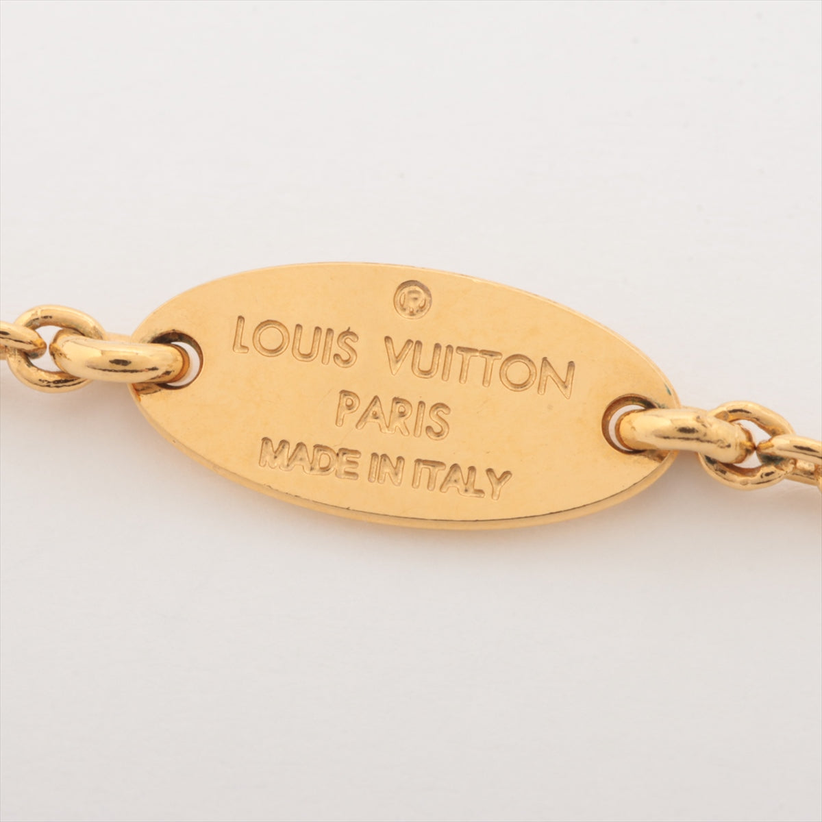 Louis Vuitton M61083 Essential V LE0159 Necklace GP Gold