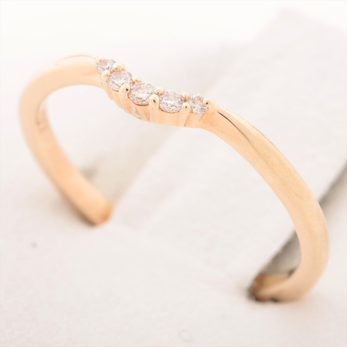 aget Diamond Ring K10(YG) 0.8g 0.03