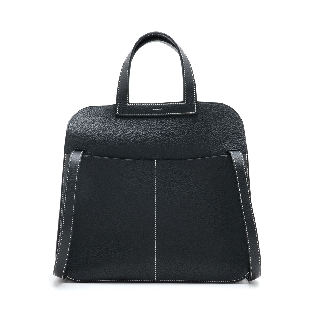 Hermès Arzan 31 Taurillon Clemence Black Silver Metal Fittings T:2015