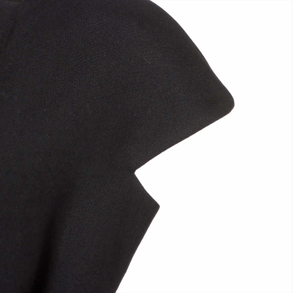 Louis Vuitton 23AW Wool & silk Sleeveless Dress 34 Ladies' Black  1ABQRA RW232W Monogram XXL detail cap sleeve dress