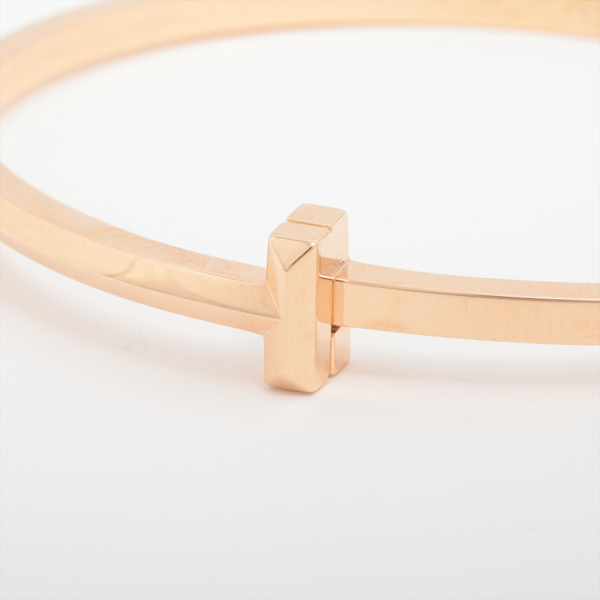 Tiffany T-One Narrow hinges Bracelet 750(PG) 24.5g