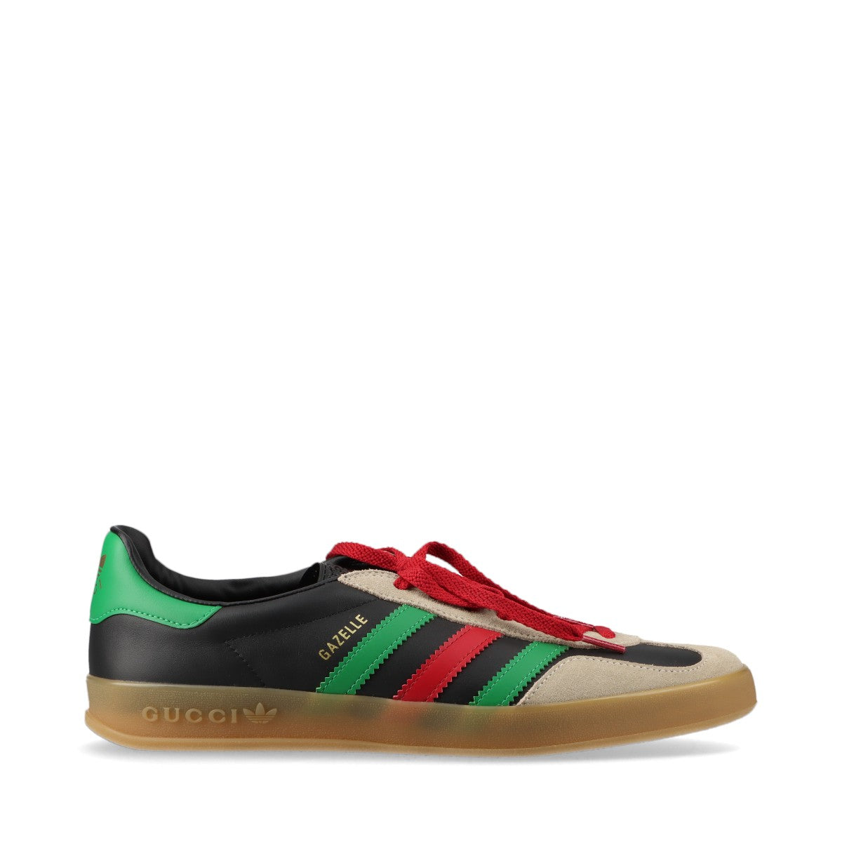 Gucci x Adidas Gazelle Leather & Suede Sneakers 28cm Men's Multicolor 726487 Replacement string Box There is a bag
