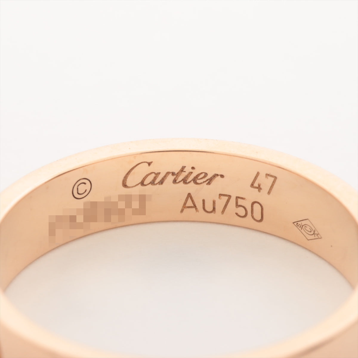 Cartier Mini Love Ring 750(PG) 2.9g 47