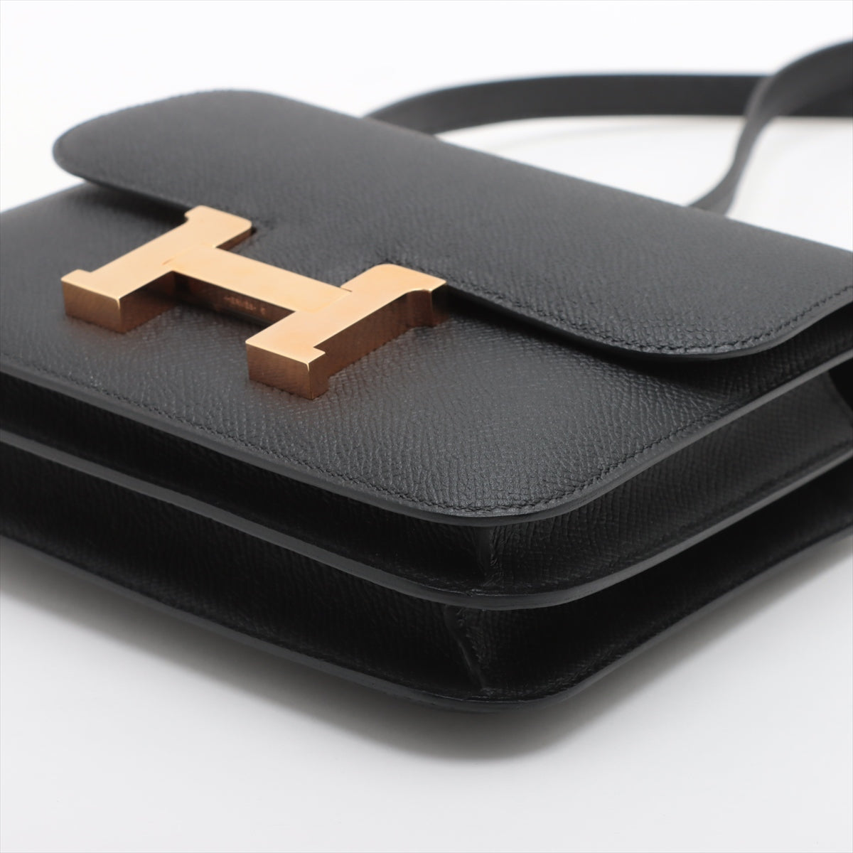 Hermès Constance 3 Mini 18 Veau Epsom Black Gold Metal Fittings X: 2016