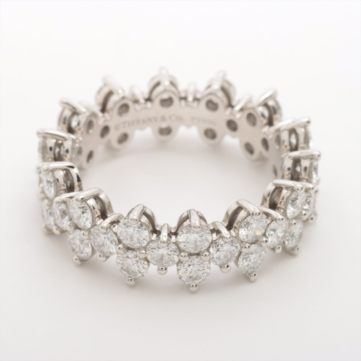 Tiffany Aria Diamond Ring Pt950 6.7g