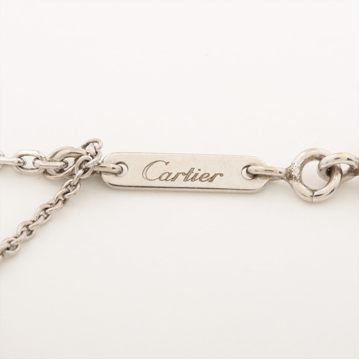 Cartier C Heart Necklace 750(WG) 7.4g