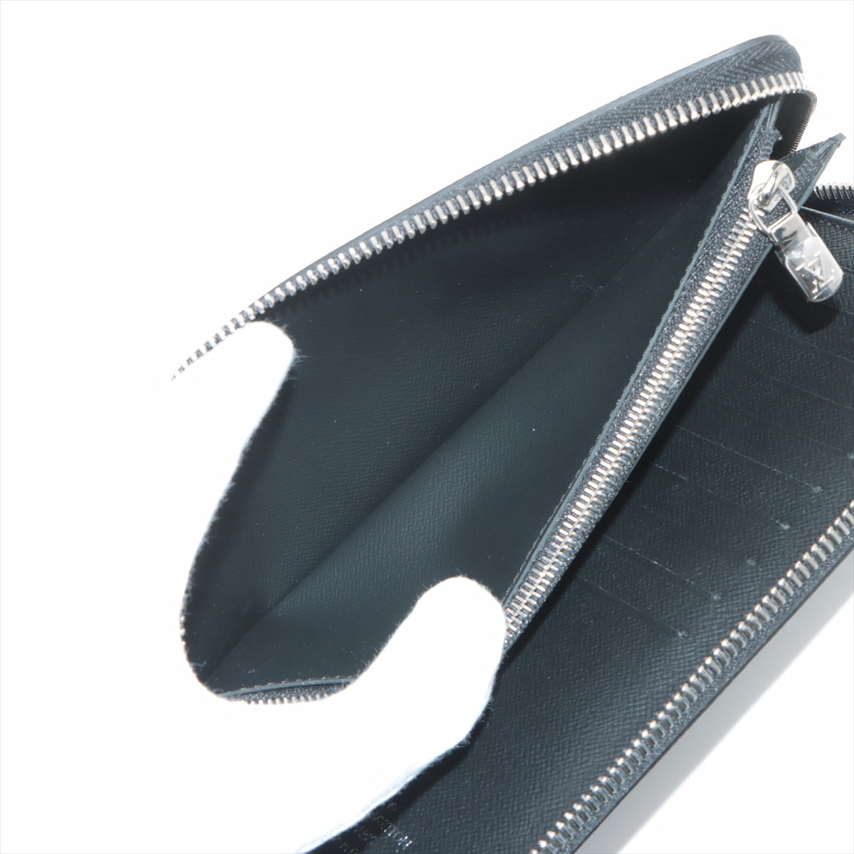 Louis Vuitton Epi Zippy Wallet Vertical M60965 Black Zip Round Wallet Responsive RFID