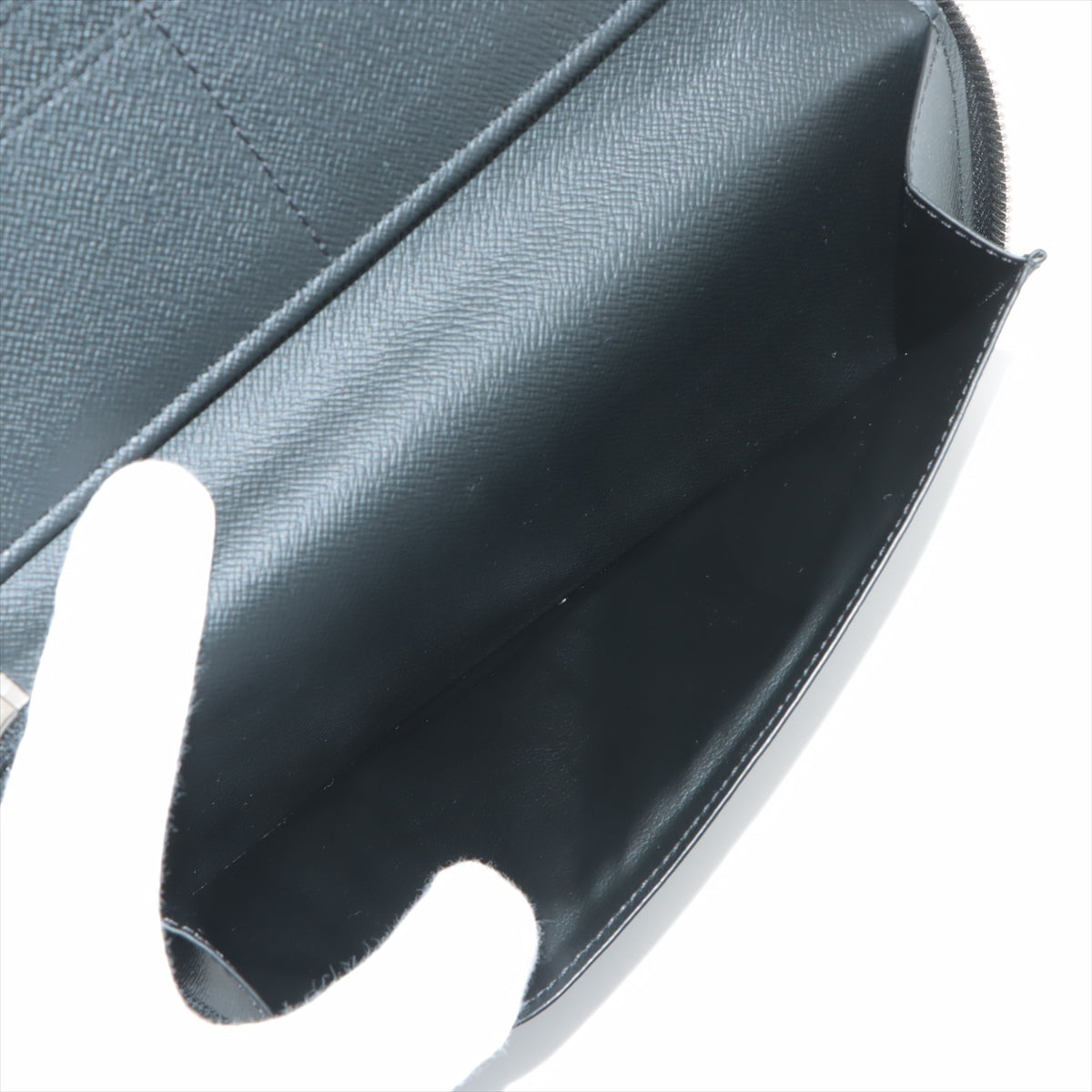 Louis Vuitton Epi Zippy Wallet Vertical M60965 Black Zip Round Wallet Responsive RFID