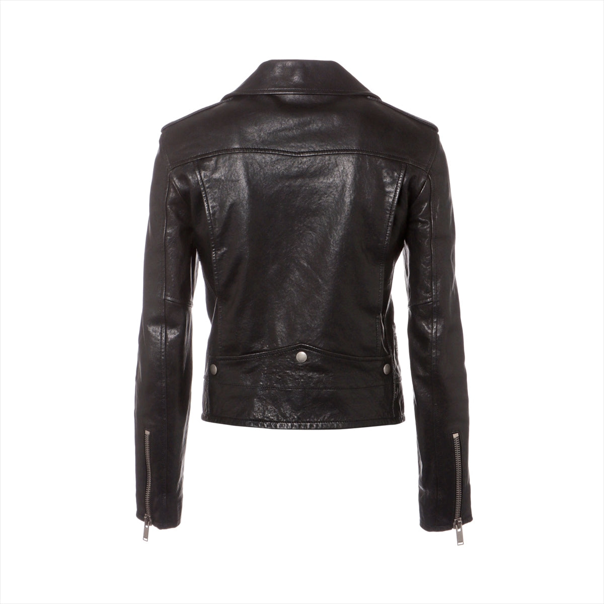 Saint Laurent Paris Lam Leather jacket F36 Ladies' Black  506798