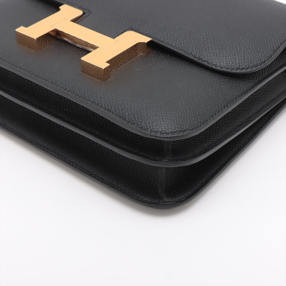 Hermès Constance 3 Mini 18 Veau Epsom Black Gold Metal Fittings U: 2022