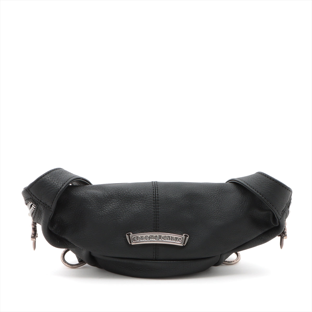 Chrome Hearts Snat Pack Mini Waist Bag Leather & 925 Dagger zip Gunslinger