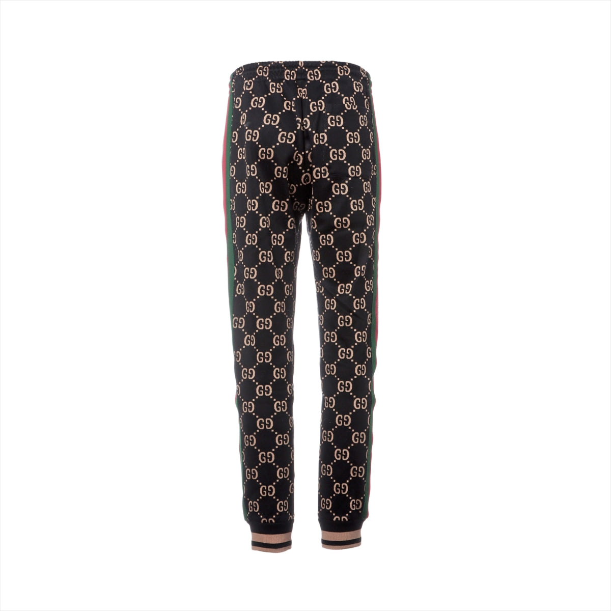 Gucci GG Logo Cotton Sweatpants S Ladies' Black  695976