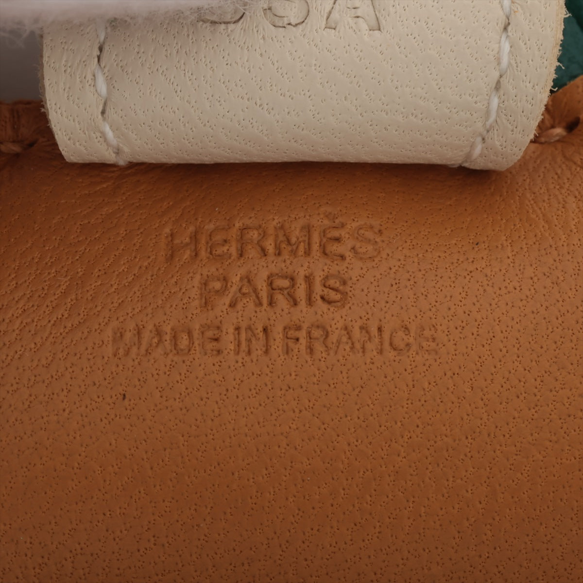 Hermès Rodeo Charm PM B stamp: 2023 Charm Agneau Milo