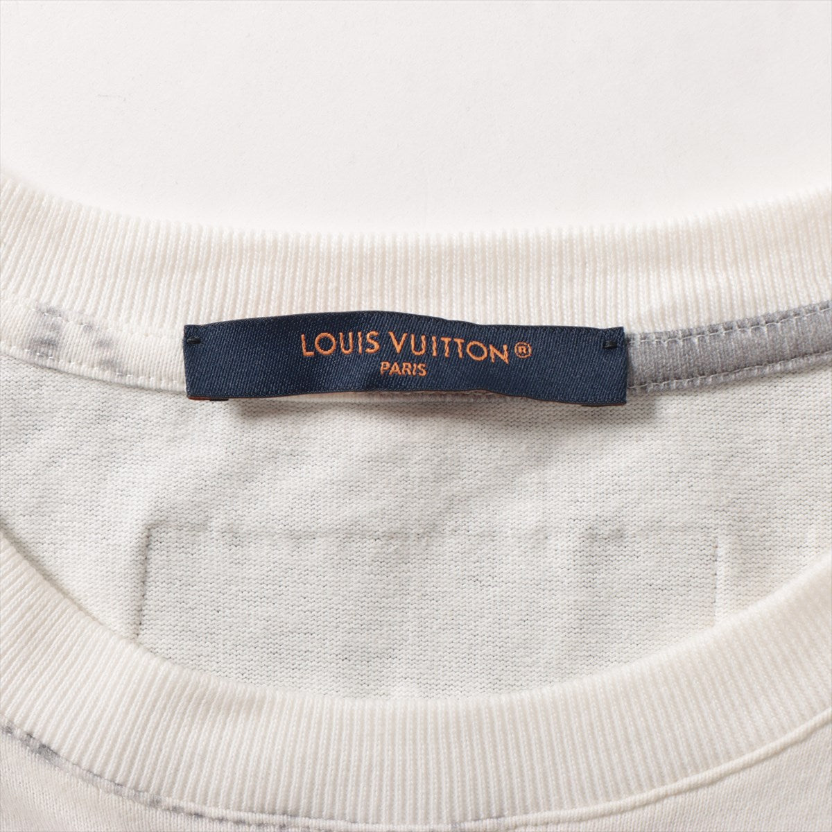 Louis Vuitton 23SS Cotton T-shirt L Men's Gray x white  Monogram Flower Tie-dye RM231