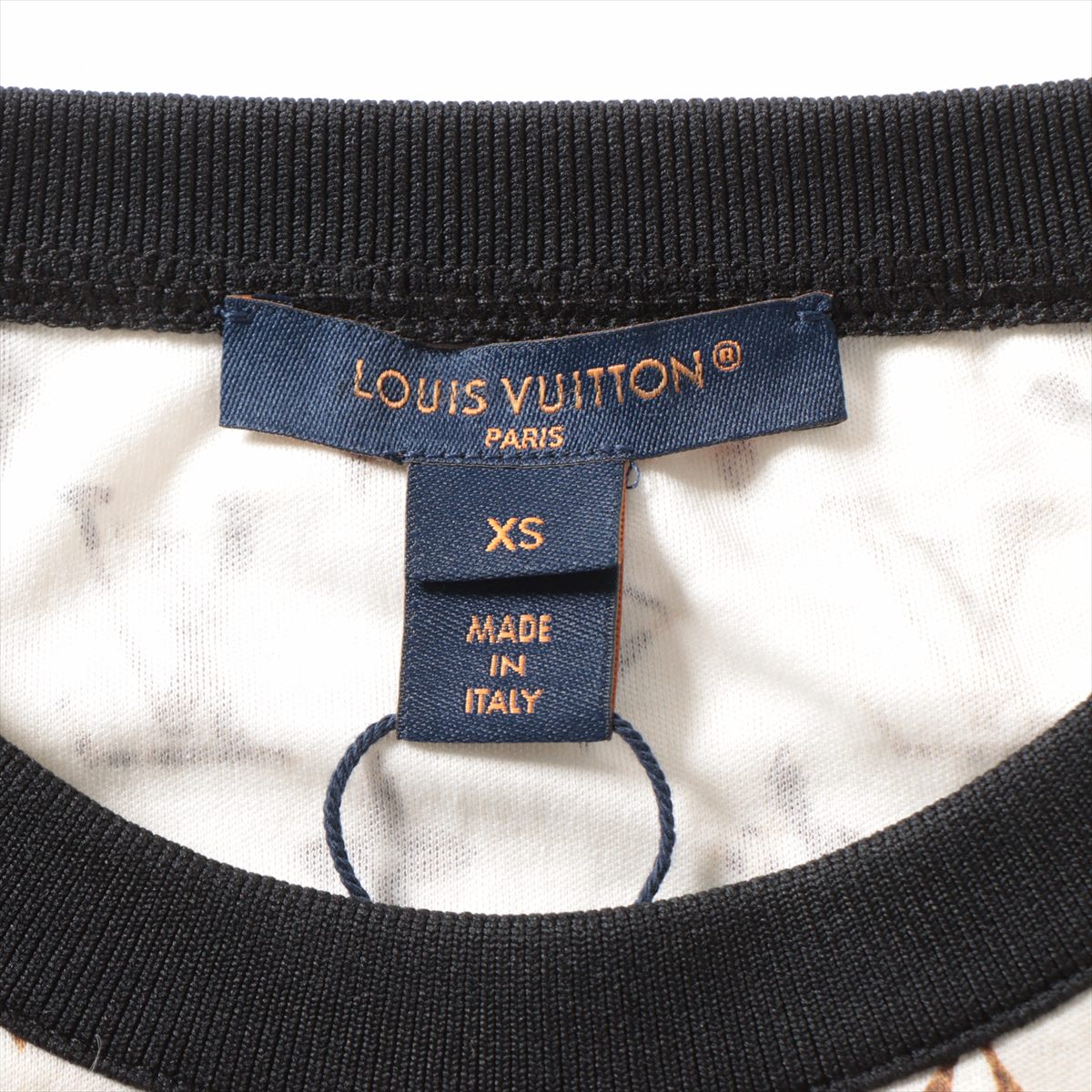 Louis Vuitton 23SS Cotton & nylon Dress XS Ladies' Ivory  python monogram t-shirt dress RW231B