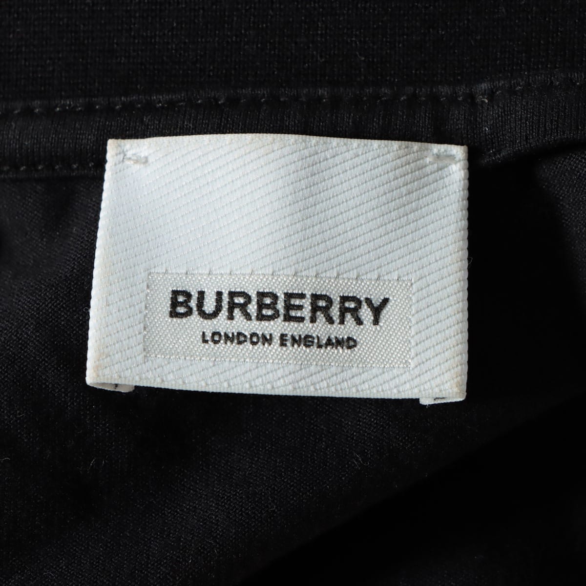 Burberry 20AW Cotton T-shirt M Men's Black  Logo