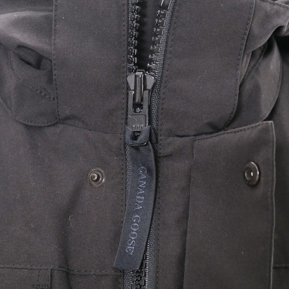 Canada Goose MAITLAND Cotton & polyester Down jacket M Men's Black  4550MB Sotheby