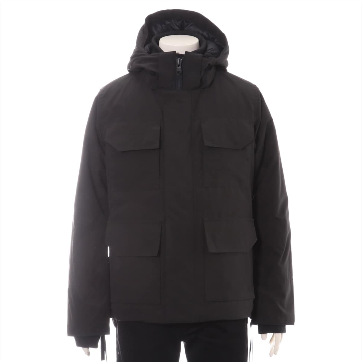 Canada Goose MAITLAND Cotton & polyester Down jacket M Men's Black  4550MB Sotheby